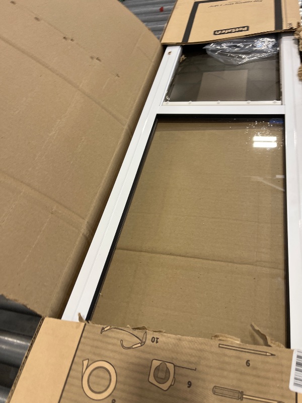 Photo 1 of PetSafe Sliding Glass Pet Door - Large-Tall, White