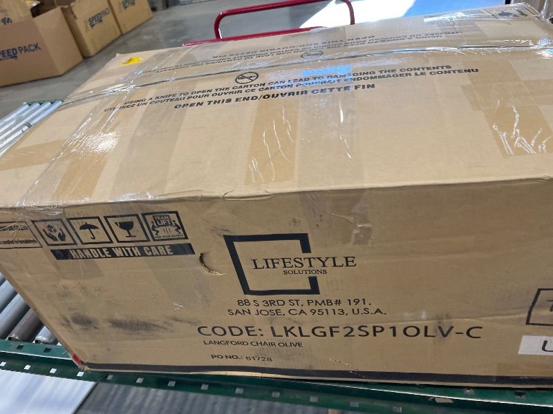 Photo 1 of lifestyle solutions langford sofa olive ------comes in 2 boxes
