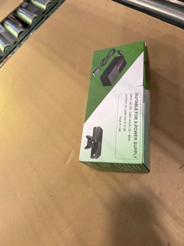 Photo 1 of Ponkor Power Supply for Xbox One, AC Cord Replacement Power Brick Adapter 100-240V Compatible with Xbox One 360