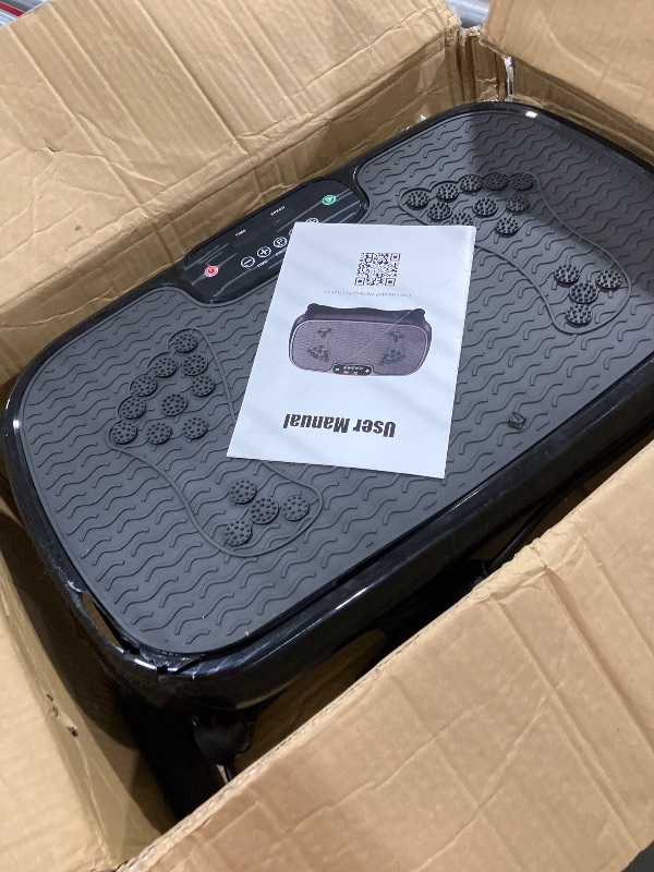 Photo 1 of TDH Vibration Plate Exercise Machine, 10 Preset Modes Vibrating Platform