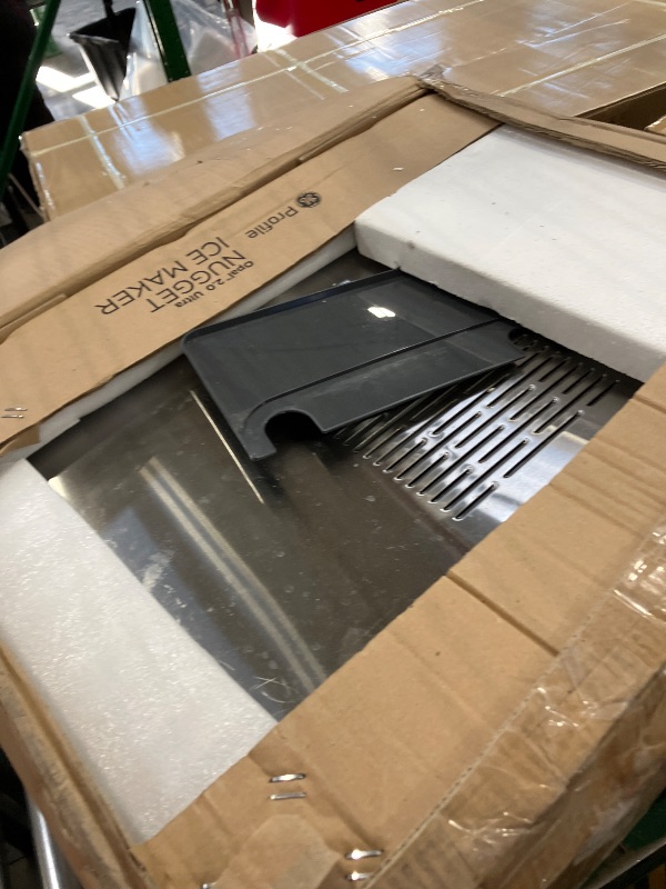 Photo 1 of GE Profile Opal Ultra, Countertop Nugget Ice Maker, 1 Gal XL Side Tank, *Amazon Exclusive*, 38 lbs/Day, Pebble Pellet Crushed Ice Machine, WiFi Stainless Steel