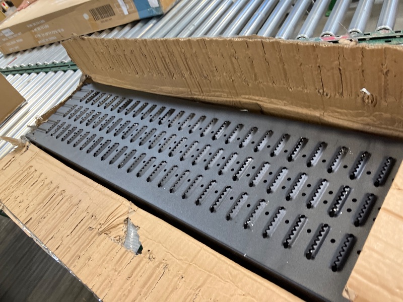 Photo 1 of Arejonner 72.5" Heavy Duty Folding Loading Ramps with Sandblasted Finish, 1500lb Capacity, Ideal for Motorcycles, Lawn Mowers, ATVs, UTVs, and More – Pack of 2 with Safety Straps and Gloves