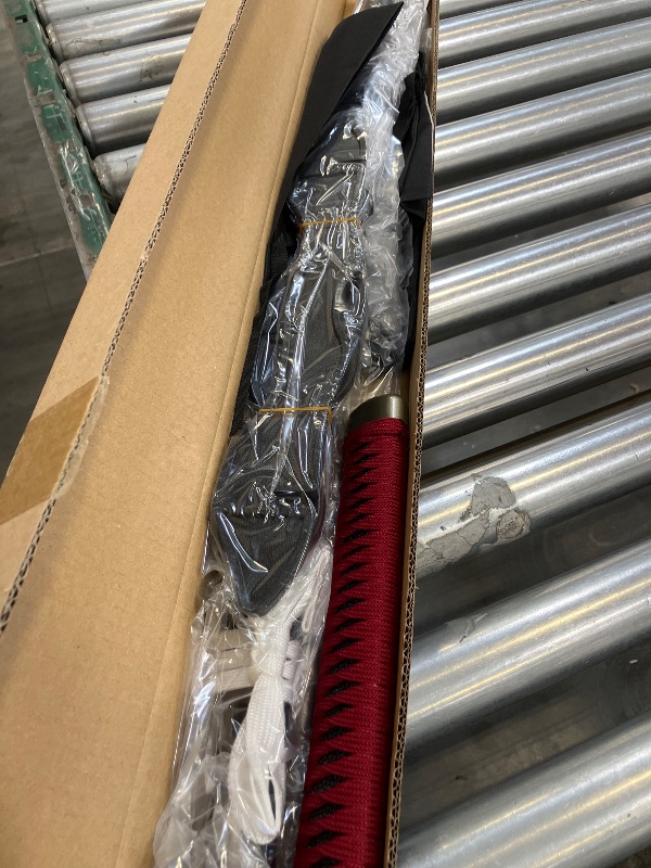 View 2 of MUTANGUE Yuta Okkotsu Sword Replica, Anime Cosplay Prop with Free Sword Display Stand & Carry Bag, Plastic Katana for Collection & Role Play