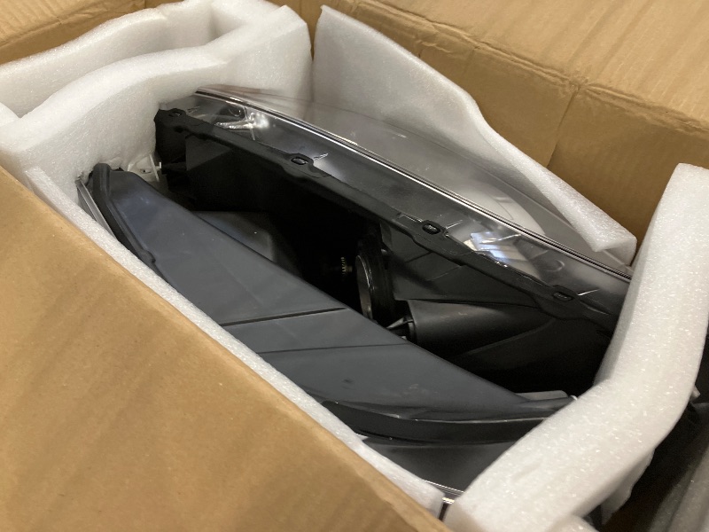 Photo 1 of AS Headlight Assembly Compatible with 2006 2007 2008 Dodge Ram 1500/2006-2009 Dodge Ram 2500 3500 Chrome Housing Amber Reflector Driver Passenger Side