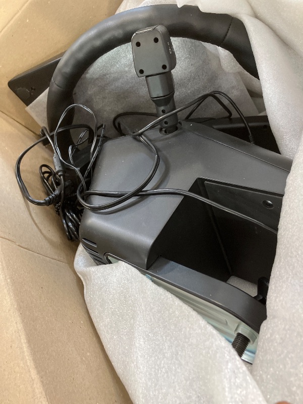 Photo 1 of HORI Truck Control System for Windows 11/10 with Force Feedback Steering Wheel, Shifter Control Panel, & Pedals
