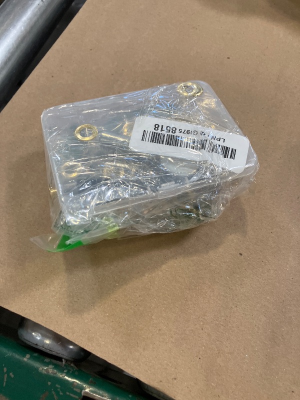 Photo 1 of Darteno 1/4 Inch Grommet Tool Kit - 100 Sets, Gold