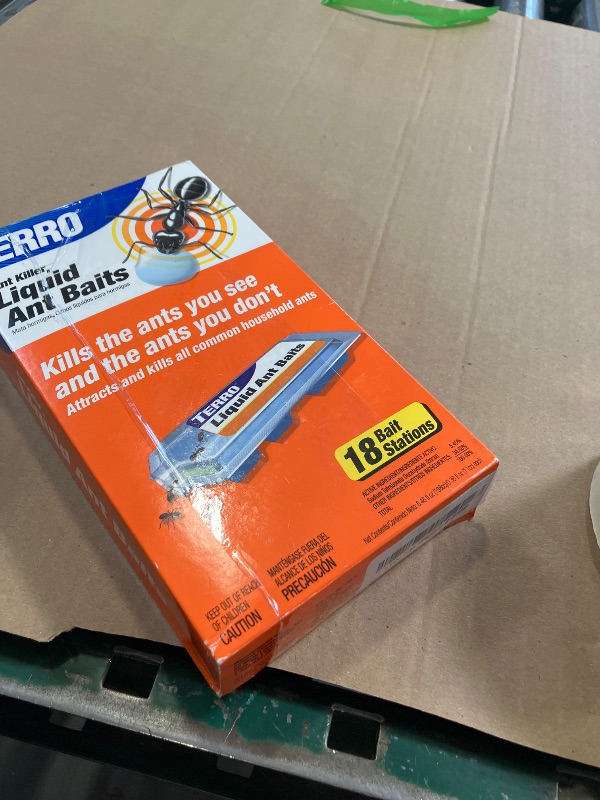 Photo 1 of TERRO Liquid Ant Killer Bait Stations, 18-Count