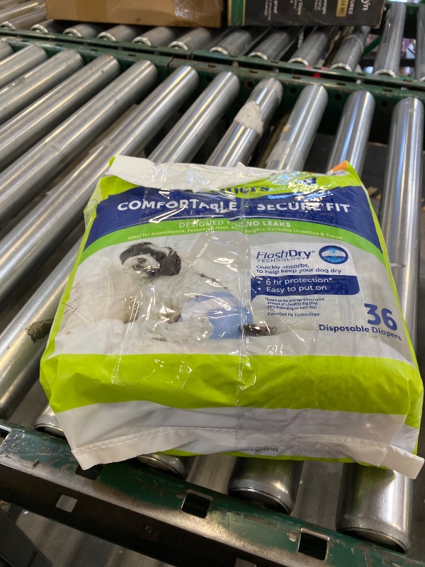 Photo 1 of Hartz Disposable Dog Diapers, Size S