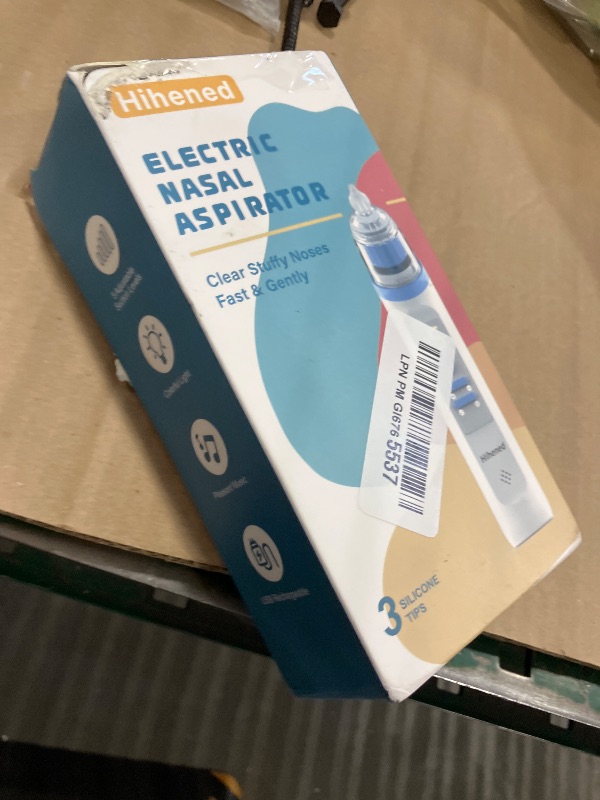 View 2 of Hihened Electric Nasal Aspirator for Baby - Blue