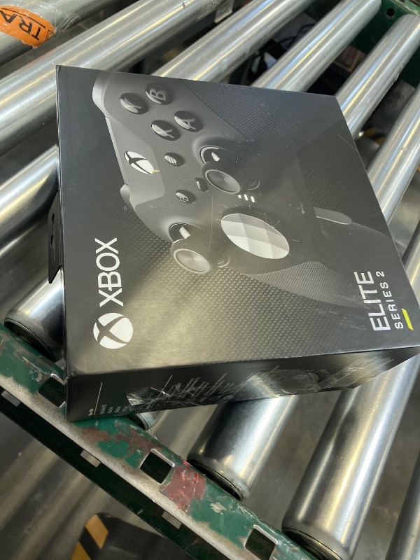 Photo 1 of Xbox Wireless Gaming Controller | Elite Series 2 | Black | Consoles, PCs, TVs, mobile, and more | Adjustable Thumbsticks | Trigger Locks