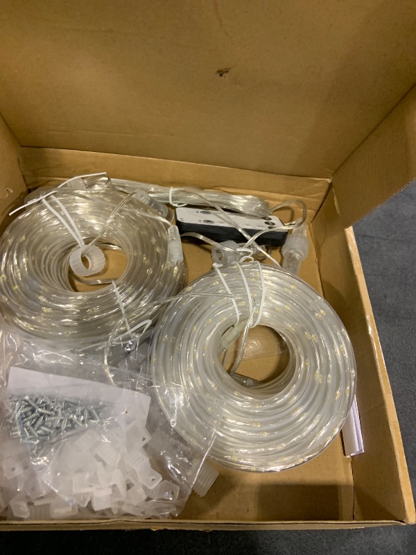 Photo 1 of OMIKA 100FT 1200 LED Connectable Rope Lights - Warm White