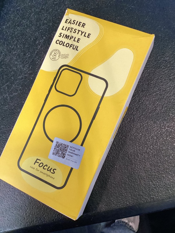 Photo 1 of Newfuture Magnetic for iPhone 15 Pro Max Case Matte Shockproof, Orange