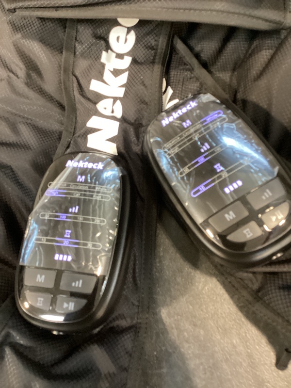 Photo 1 of Nekteck Cordless Leg Compression Massager for Circulation, (2-Pack) Small