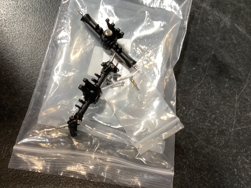 Photo 1 of LRFHL 1/32 Front Rear Axles for 1/32 Redcat Ascent-32 RC Car, Silver