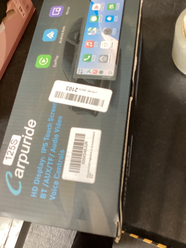 Photo 1 of Carpuride 11.26" 125S CarPlay Android Auto Screen with Triple Dash Cam