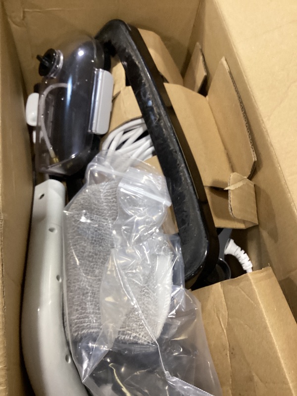 Photo 1 of Steam Mop - All-in-one Powerful Handheld Steam Cleaner Detachable Floor Steamer with 11 Accessories, MultiPurpose Steamer for Hardwood Floors, Clothes,Windows,Tiles,Carpet, Whole Home Use(Grey?