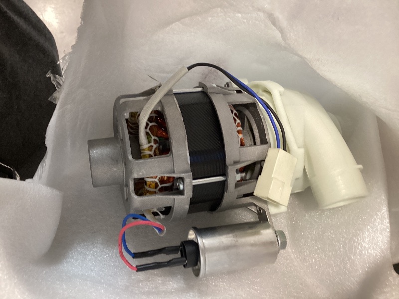 Photo 1 of Kozlira YXW50-2F-3 Dishwasher Circulation Pump Motor Assembly Fit for Samsung - Replace DD82-01589A, DD82-01380A, 120V~127V 60Hz - Fits DW80R2031 Series and More