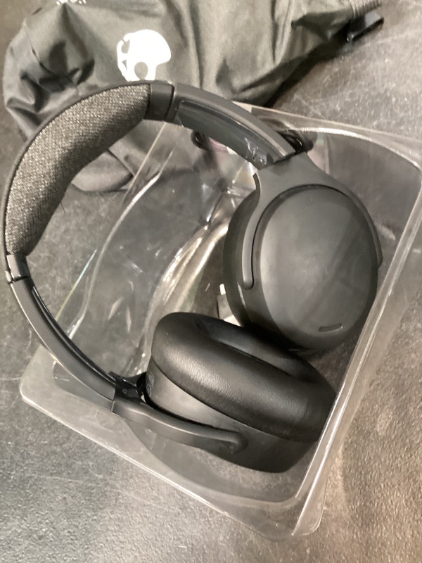 View 4 of Skullcandy Crusher ANC 2 Wireless Headphones - True Black