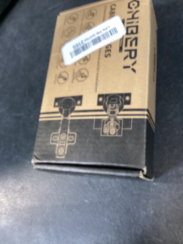Photo 1 of Chibery 10 Pack 3/8" Overlay 3D Soft Close Concealed Hinge for Face Frame Door, Smooth Slow Self Closing Hinges, Satin Nickel, Hidden 105° Open Angle Stainless Steel Hinge for Kitchen Cabinet Door