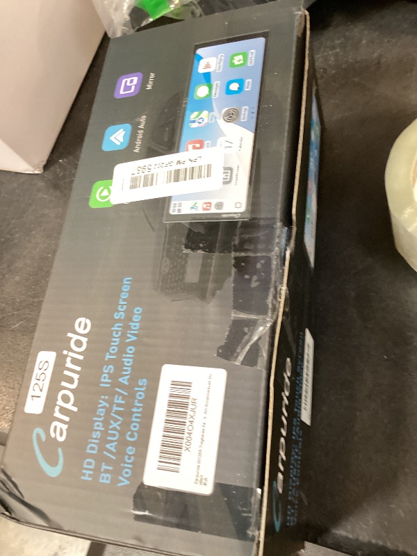 Photo 1 of Carpuride 11.26" 125S CarPlay Android Auto Screen with Triple Dash Cam