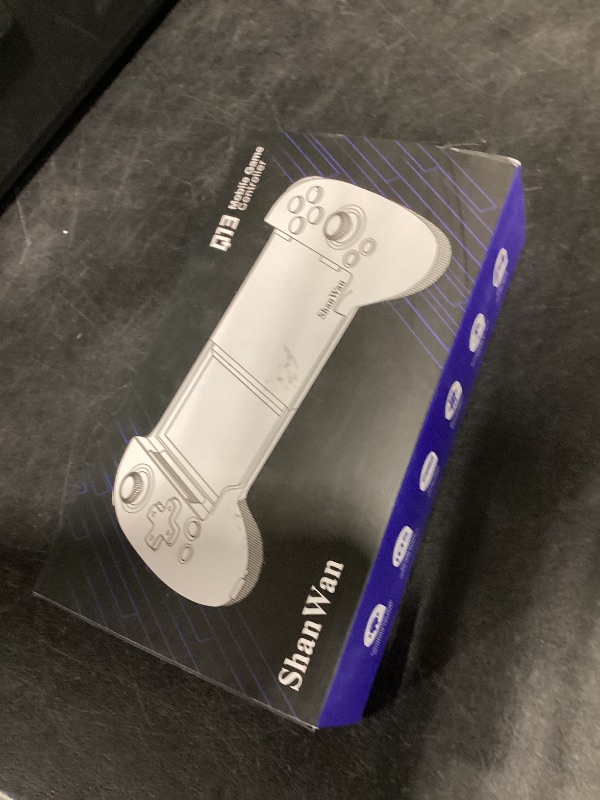 Photo 1 of ShanWan Mobile Game Controller for iphone/Android with PHONE CASE Support, Bluetooth Wireless Gamepad - PS Remote Play, Xbox Cloud, Steam Link, GeForce NOW, MFi Arcade Games-Long Battery Life