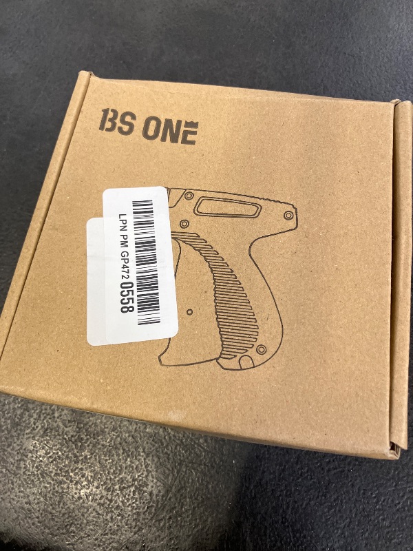 Photo 1 of BS ONE Price Tagging Gun for Clothing, Standard Retail Price Tag Attacher Gun for Clothes with 6 Needles & 1000pcs 2" Barbs Fasteners for Store