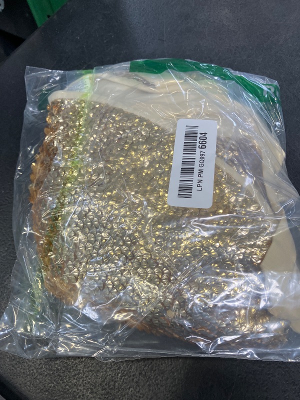 View 2 of Verdusa Women's Cheetah Print Sequin Halter Top Y2K Going Out Crop Tops - S