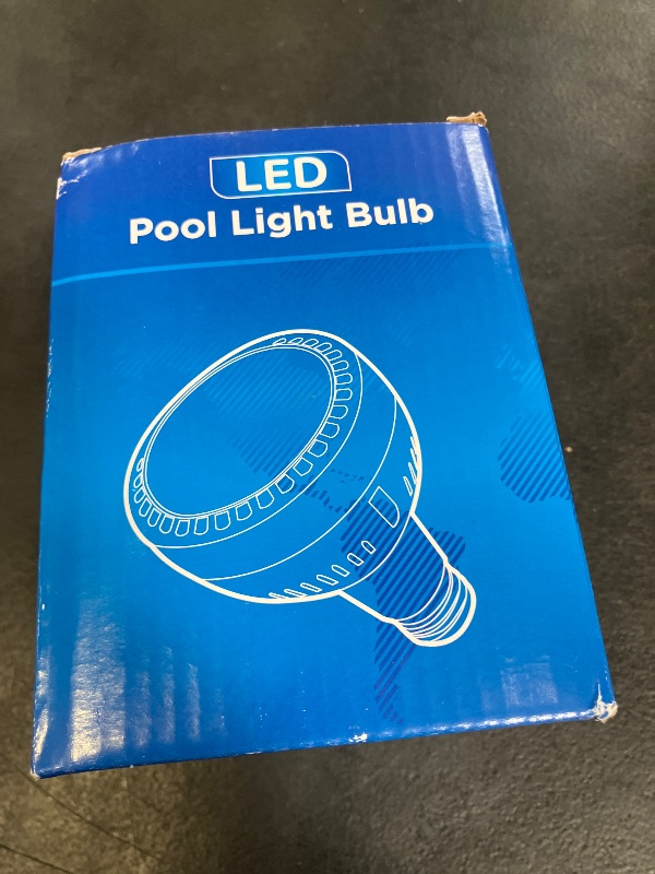 Photo 1 of Broadroad 50W LED Pool Light Bulb, White, E26/E27 Socket