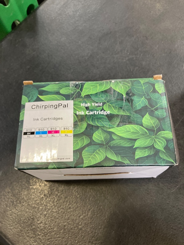 Photo 1 of ChirpingPal Remanufactured Ink Cartridges Replacement with V15.2.1 Chips (Black, Cyan, Magenta, Yellow, 4-Pack)