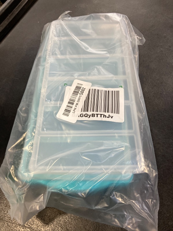 Photo 1 of Xomoo 1/2 Cup Silicone Freezer Tray With Lid