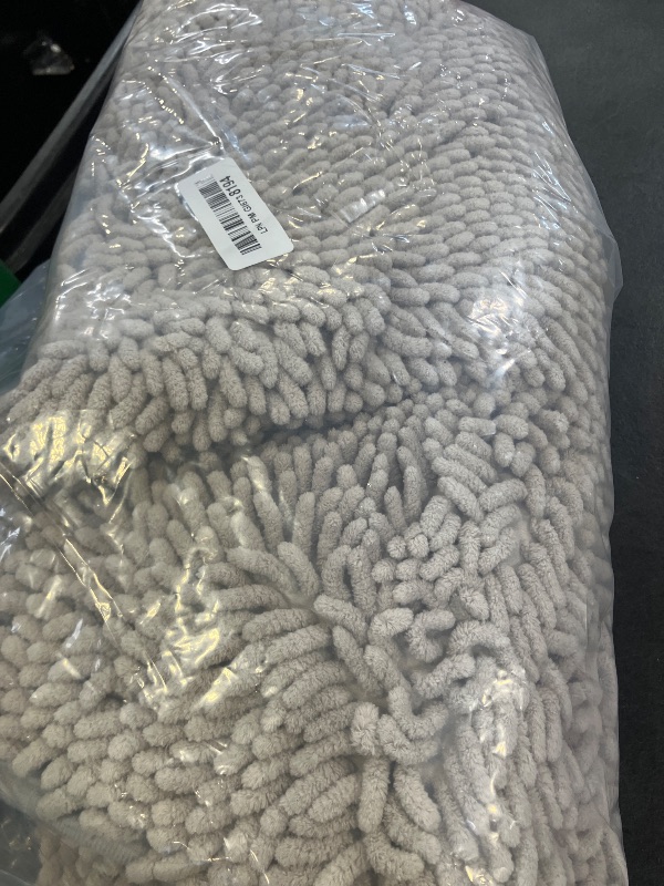 Photo 1 of BOANKODU Chenille Bath Rug Set