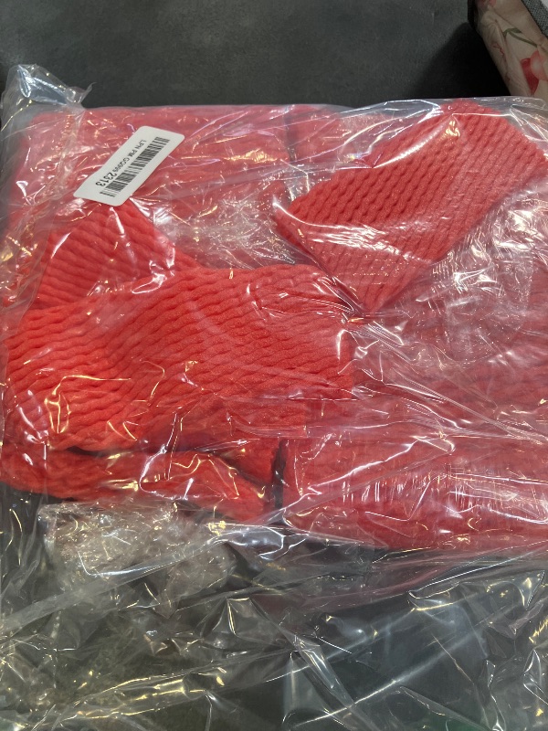 Photo 1 of HanyHere 50-Piece Fruit Protection Mesh Bags (Red-14x6cm)