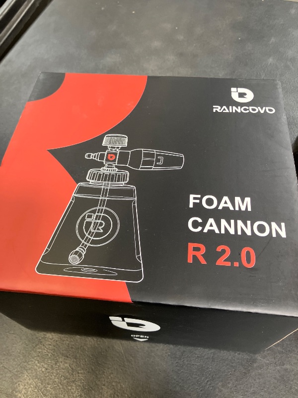 Photo 1 of Raincovo Foam Cannon R 2.0 with Wide Mouth and Base, Adjustable Snow Foam