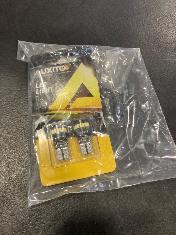 Photo 1 of AUXITO 194 LED License Plate Bulbs, 6000K White T10 W5W