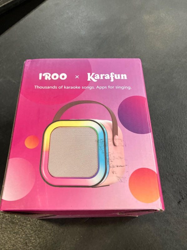 Photo 1 of IROO Mini Kids Karaoke Machine
