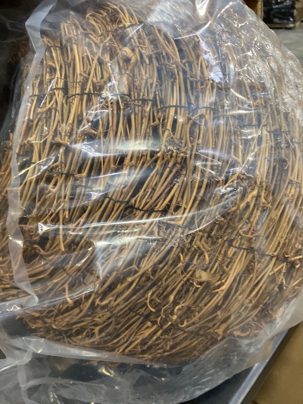 Photo 1 of Arturesthome Rattan Pendant Light, 15.7" Coffee