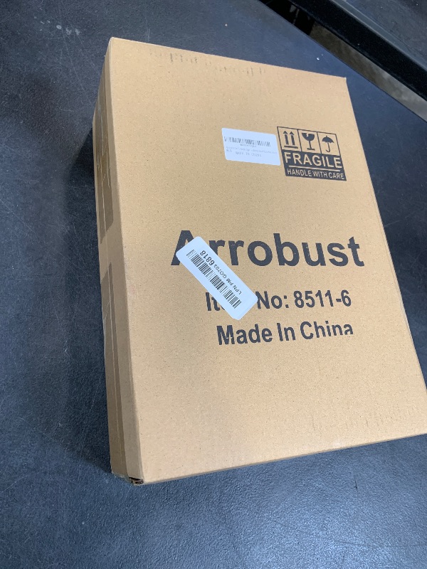 Photo 1 of Arrobust Acrylic Sign Holder 8.5 x 11, Double Sided Clear Acrylic Display Table Signs Stand, T Shape Flyer Holder Plastic for Picture Paper Frame Holder Home Office Menu Retail Show Fair, 6 Pack