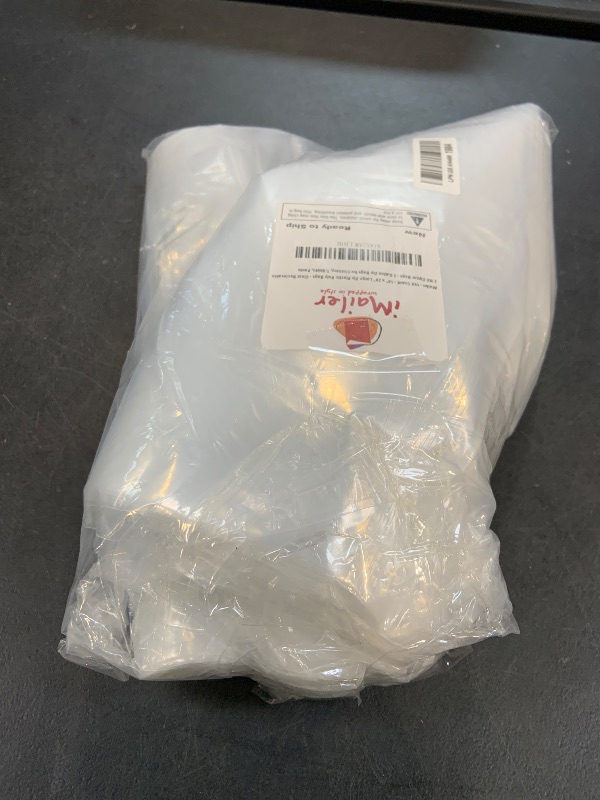 Photo 1 of iMailer - 100 Count - 14"x20" 2 Gallon Zip Plastic Poly Bags for Clothing