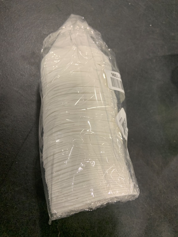 Photo 1 of MR.FOAM 6 oz Snow Cone Cups, 100pc White Paper Cone Cups