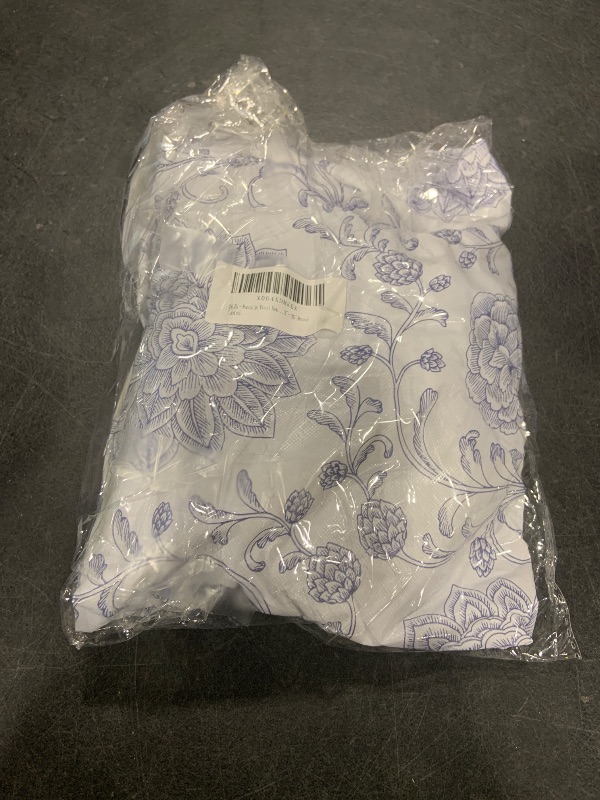 Photo 1 of Round solid color printed tablecloth with elastic flannel backing 36"