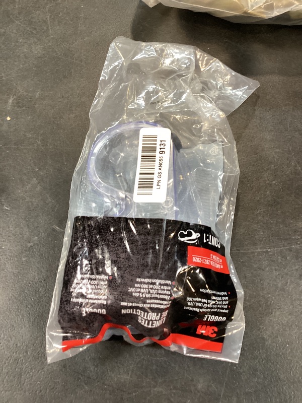 Photo 1 of 3M 91252-824 Chemical Splash/Impact Goggle, 1 -Pack