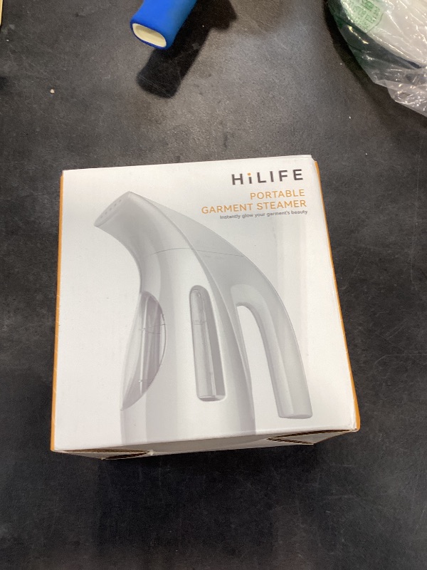 Photo 1 of HiLIFE Portable Garment Steamer - 700W, 240ml, Blue