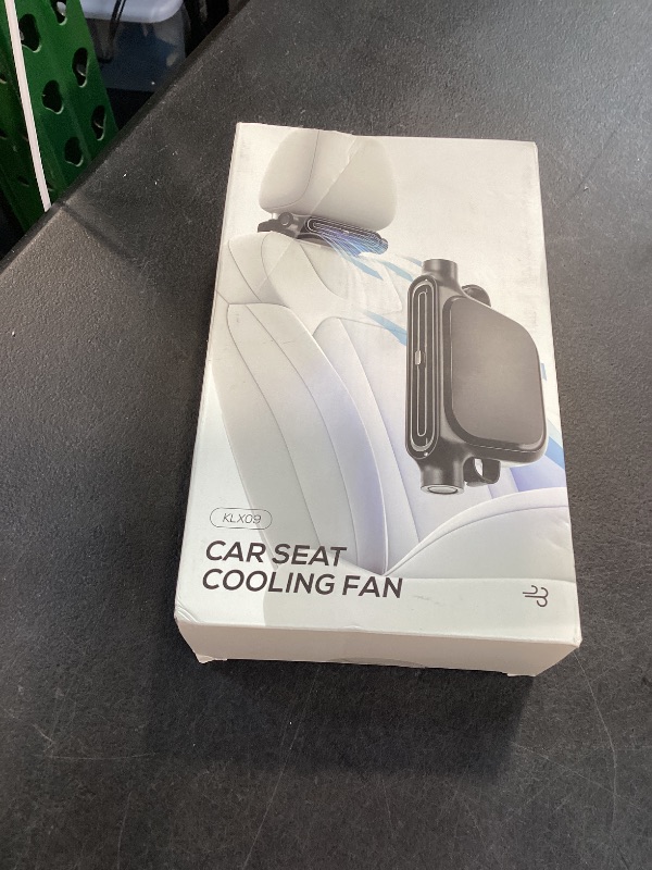 Photo 1 of ViSSKO 2026 Car Fan for Backseat, USB Invisible Car Headrest Cooling Fan for Kids Replace Ventilated Seats with 3 Speeds Fit in Most Cars Vehicle Jeep Van RV Truck