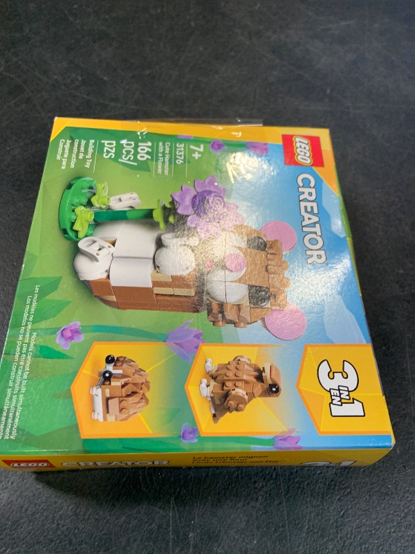 Photo 1 of LEGO Creator 3 in 1 Cute Hamster Building Toy (31376)