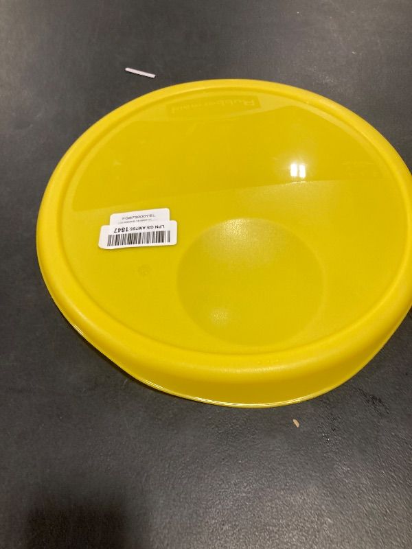 Photo 1 of Rubbermaid Commercial Food Storage Lid, Fits 12-22 Qt. Containers, Clear