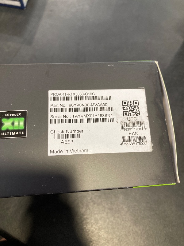 Photo 1 of ASUS ProArt GeForce RTX 5080 16GB GDDR7 OC Graphics Card