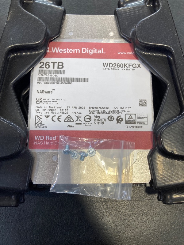 Photo 1 of Western Digital 26TB WD Red Pro Internal Hard Drive