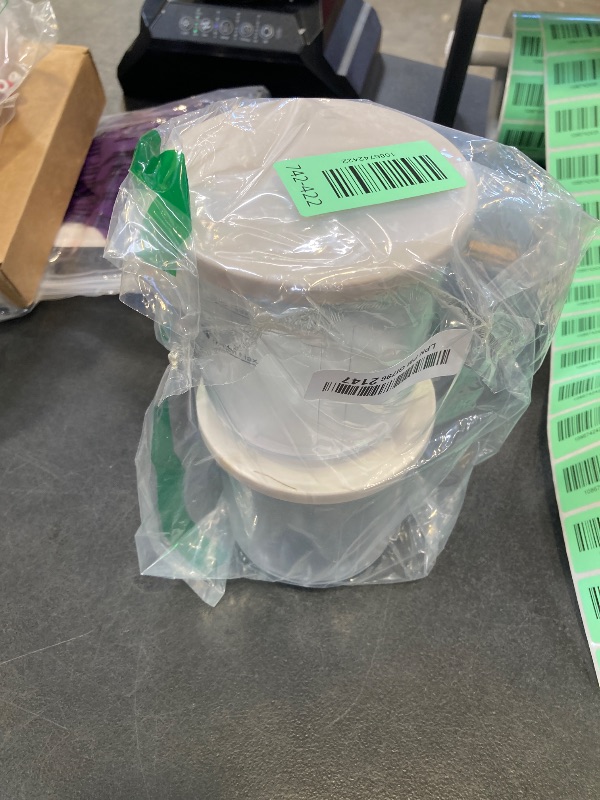 Photo 1 of BLACK+DECKER Perfect Pint Ice Cream Maker Replacement Jars, 2-Pack, 1-Pint