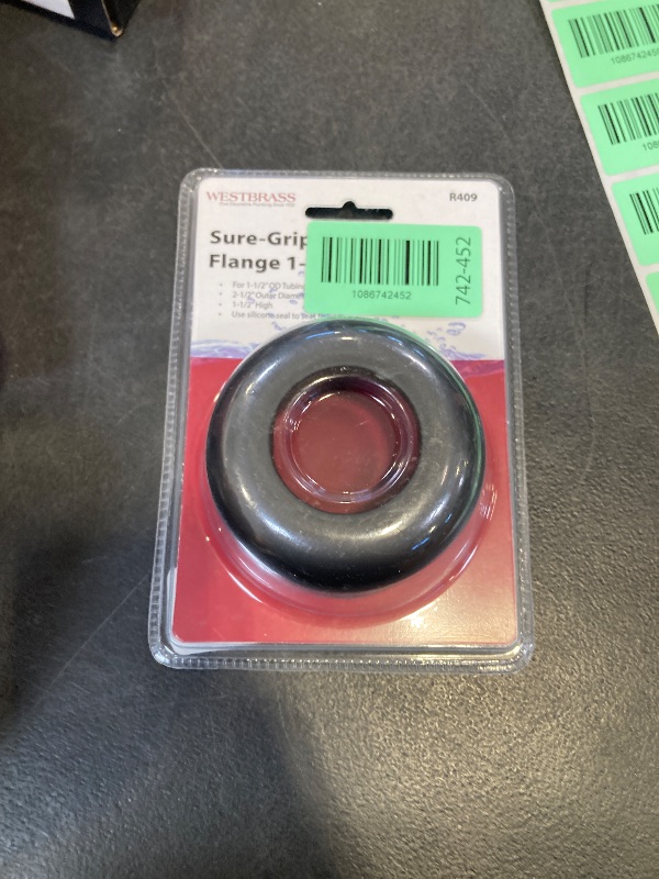 Photo 1 of Westbrass 1-1/2" OD High Box Flange, Matte Black