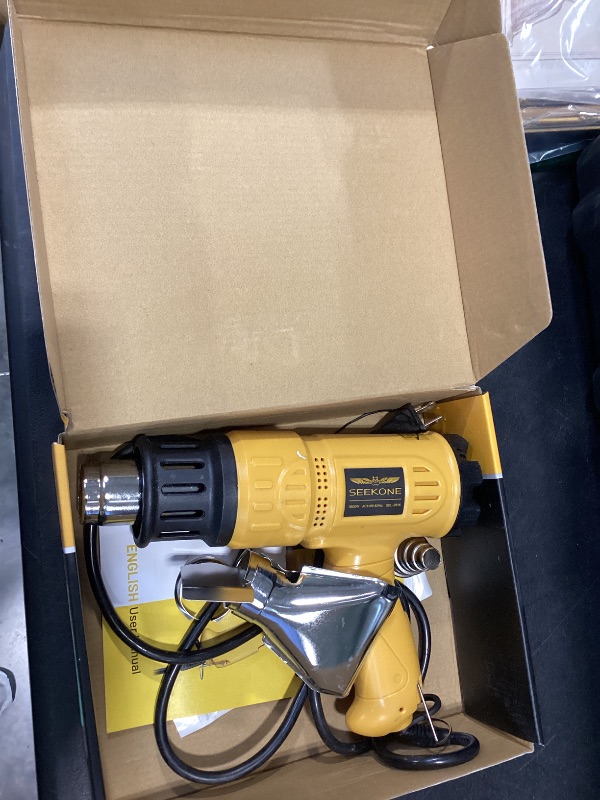 Photo 1 of SEEKONE 1800W Heat Gun - Variable Temp 122°-1202°F